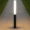 Lampioni Da Giardino-Selezionato da Mazzolaluce Lampione alto tubolare da giardino led 27w 3000k moderno