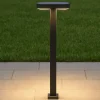 Lampioni Da Giardino-Selezionato da Mazzolaluce Lampione antracite da giardino led 10w 3000k moderno