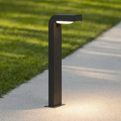 Lampioni Da Giardino-Selezionato da Mazzolaluce Lampione antracite design moderno da giardino