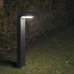 Lampioni Da Giardino-Selezionato da Mazzolaluce Lampione antracite design moderno da giardino