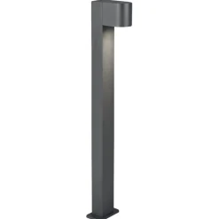 Lampioni Da Giardino-Selezionato da Mazzolaluce Lampione antracite moderno da giardino