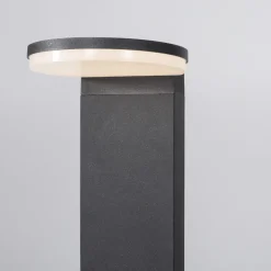 Lampioni Da Giardino-Selezionato da Mazzolaluce Lampione basso da giardino led 10w 3000k moderno con testa tonda