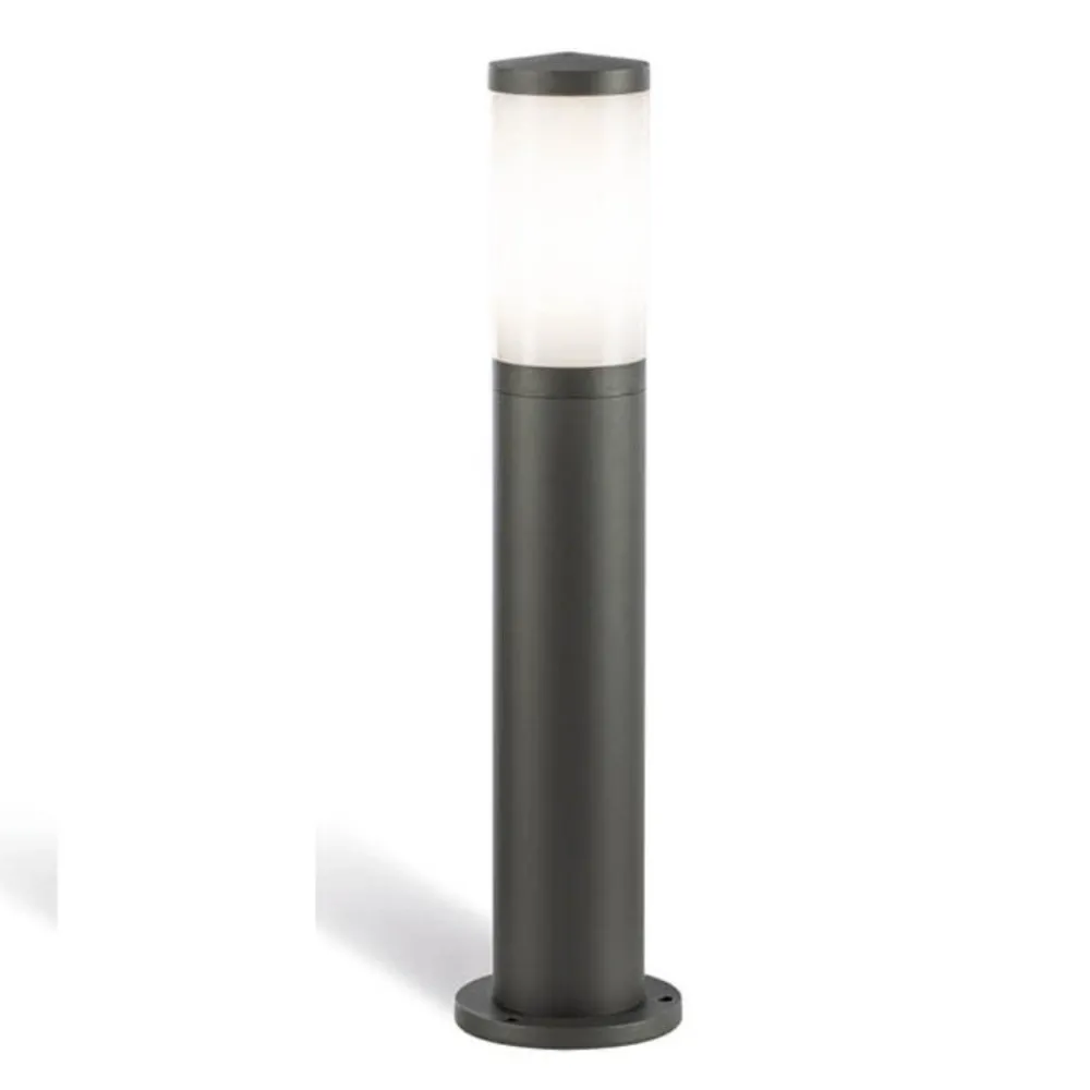 Lampioni Da Giardino-Selezionato da Mazzolaluce Lampione basso da giardino moderno grafite 50cm ip65