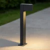 Lampioni Da Giardino-Selezionato da Mazzolaluce Lampione basso da giardino moderno antracite