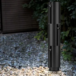 Lampioni Da Giardino-Selezionato da Mazzolaluce Lampione basso tubolare moderno led 8w 3000k da giardino ip65