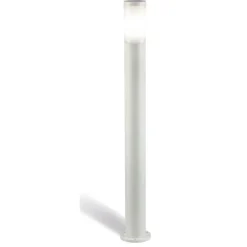 Lampioni Da Giardino-Selezionato da Mazzolaluce Lampione bianco da giardino moderno paletto 80cm ip65