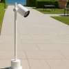 Lampioni Da Giardino-Selezionato da Mazzolaluce Lampione bianco da giardino orientabile led 13w 4000k ip65
