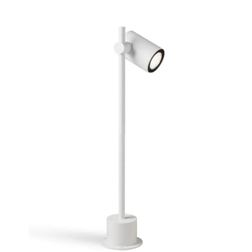 Lampioni Da Giardino-Selezionato da Mazzolaluce Lampione bianco da giardino orientabile led 13w 4000k ip65