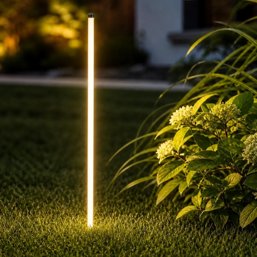 Lampioni Da Giardino-Selezionato da Mazzolaluce Lampione con picchetto da prato per illuminazione giardino led 6w 3000k