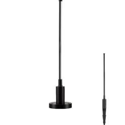 Lampioni Da Giardino-Selezionato da Mazzolaluce Lampione con picchetto luce da giardino nero led 6w 3000ksottile