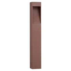 Lampioni Da Giardino-Selezionato da Mazzolaluce Lampione corten da giardino per esterno led 7w 3000k