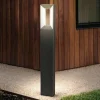 Lampioni Da Giardino-Selezionato da Mazzolaluce Lampione da esterno giardino nero nero led 3000k h77 cm ip54
