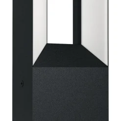 Lampioni Da Giardino-Selezionato da Mazzolaluce Lampione da esterno giardino nero nero led 3000k h77 cm ip54