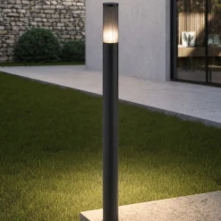 Lampioni Da Giardino-Selezionato da Mazzolaluce Lampione da esterno giardino nero ip54 h110 cm