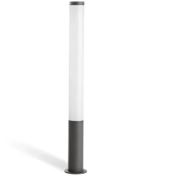 Lampioni Da Giardino-Selezionato da Mazzolaluce Lampione da esterno giardino grafite moderno led 31w 4000k 100cm