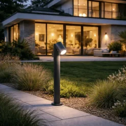 Lampioni Da Giardino-Perenz Illuminazione Lampione da esterno giardino pull perenz gu10 antracite ip65 orientabile