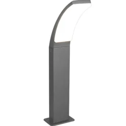 Lampioni Da Giardino-Selezionato da Mazzolaluce Lampione da esterno ip44 led 12,5w grigio antracite