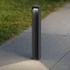 Lampioni Da Giardino-Ideal Lux Lampione da esterno kurt pt 4000k nero ip54 design