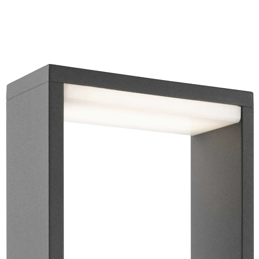 Lampioni Da Giardino-Selezionato da Mazzolaluce Lampione da esterno led 8w 3000k ip54 moderno illuminazione verso il basso