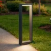 Lampioni Da Giardino-Selezionato da Mazzolaluce Lampione da esterno led 8w 3000k per giardino 50 cm moderno