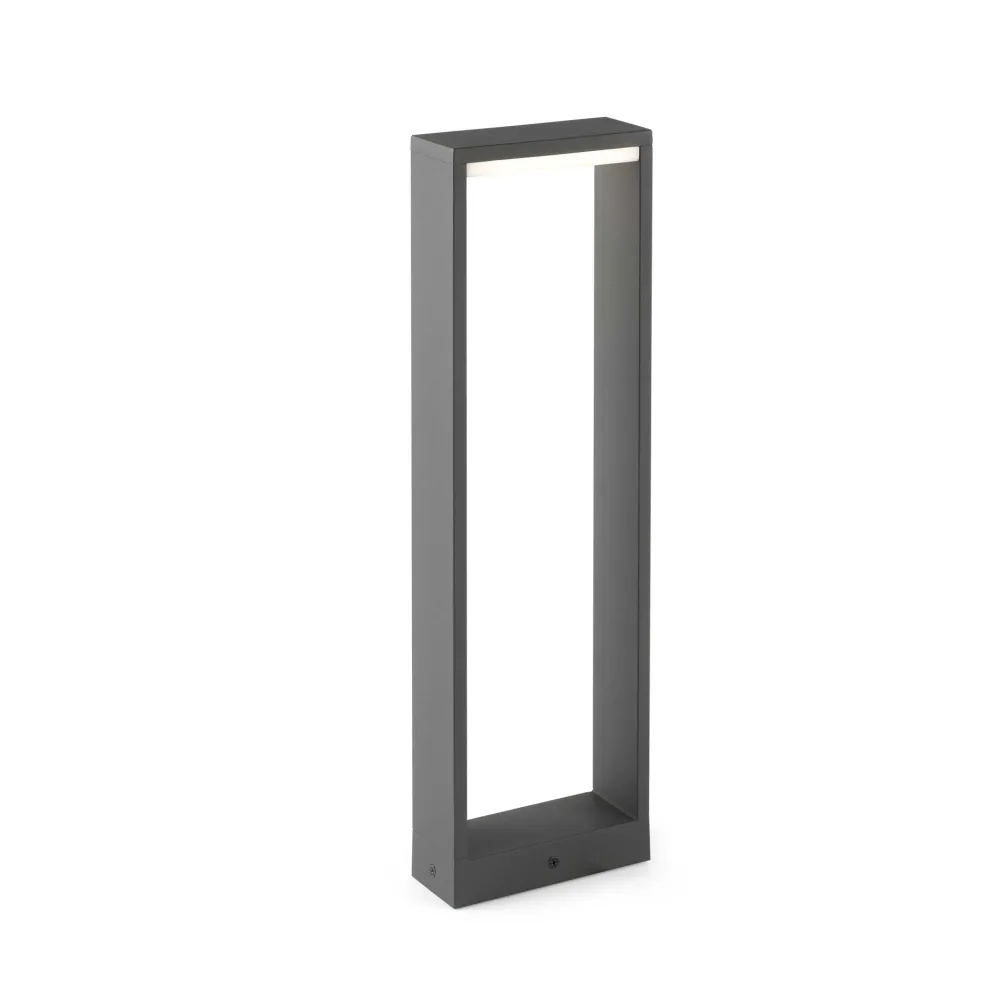Lampioni Da Giardino-Selezionato da Mazzolaluce Lampione da esterno led 8w 3000k per giardino 50 cm moderno