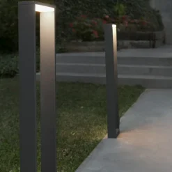 Lampioni Da Giardino-Selezionato da Mazzolaluce Lampione da esterno led 8w 3000k per giardino 50 cm moderno