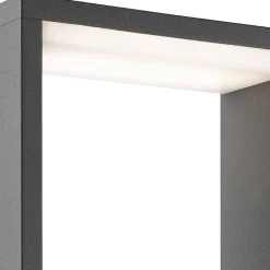 Lampioni Da Giardino-Selezionato da Mazzolaluce Lampione da esterno led 8w 3000k per giardino 50 cm moderno