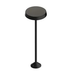 Lampioni Da Giardino-Linea Light Lampione da esterno pistillo ip65 nero h61 cm