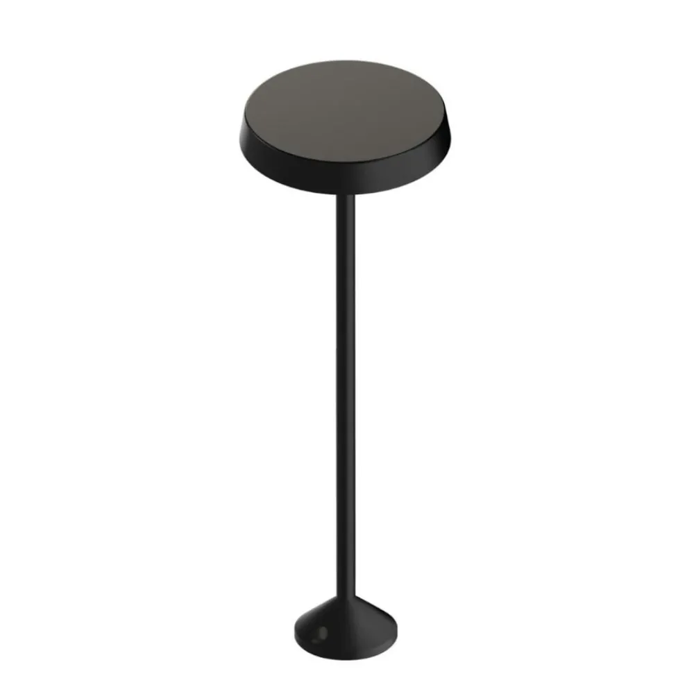 Lampioni Da Giardino-Linea Light Lampione da esterno pistillo ip65 nero h61 cm