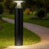 Lampioni Da Giardino-Selezionato da Mazzolaluce Lampione da giardini moderni led 11w 3000k nero ip65