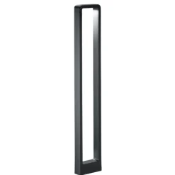 Lampioni Da Giardino-Selezionato da Mazzolaluce Lampione da giardinoanti corrosione moderno antracite led 3000k ip54