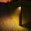 Lampioni Da Giardino-Selezionato da Mazzolaluce Lampione da giardino antracite led 8w 3000k moderno