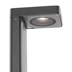 Lampioni Da Giardino-Selezionato da Mazzolaluce Lampione da giardino antracite led 8w 3000k moderno