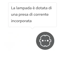 Lampioni Da Giardino-Selezionato da Mazzolaluce Lampione da giardino antracite con 2 prese elettriche schuko
