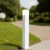 Lampioni Da Giardino-Selezionato da Mazzolaluce Lampione da giardino bianco moderno 80cm led 7w 4000k ip54