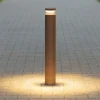 Lampioni Da Giardino-Ideal Lux Lampione da giardino boeing pt h100 marrone led 14w 3000k