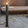 Lampioni Da Giardino-Selezionato da Mazzolaluce Lampione da giardino cilindro nero moderno