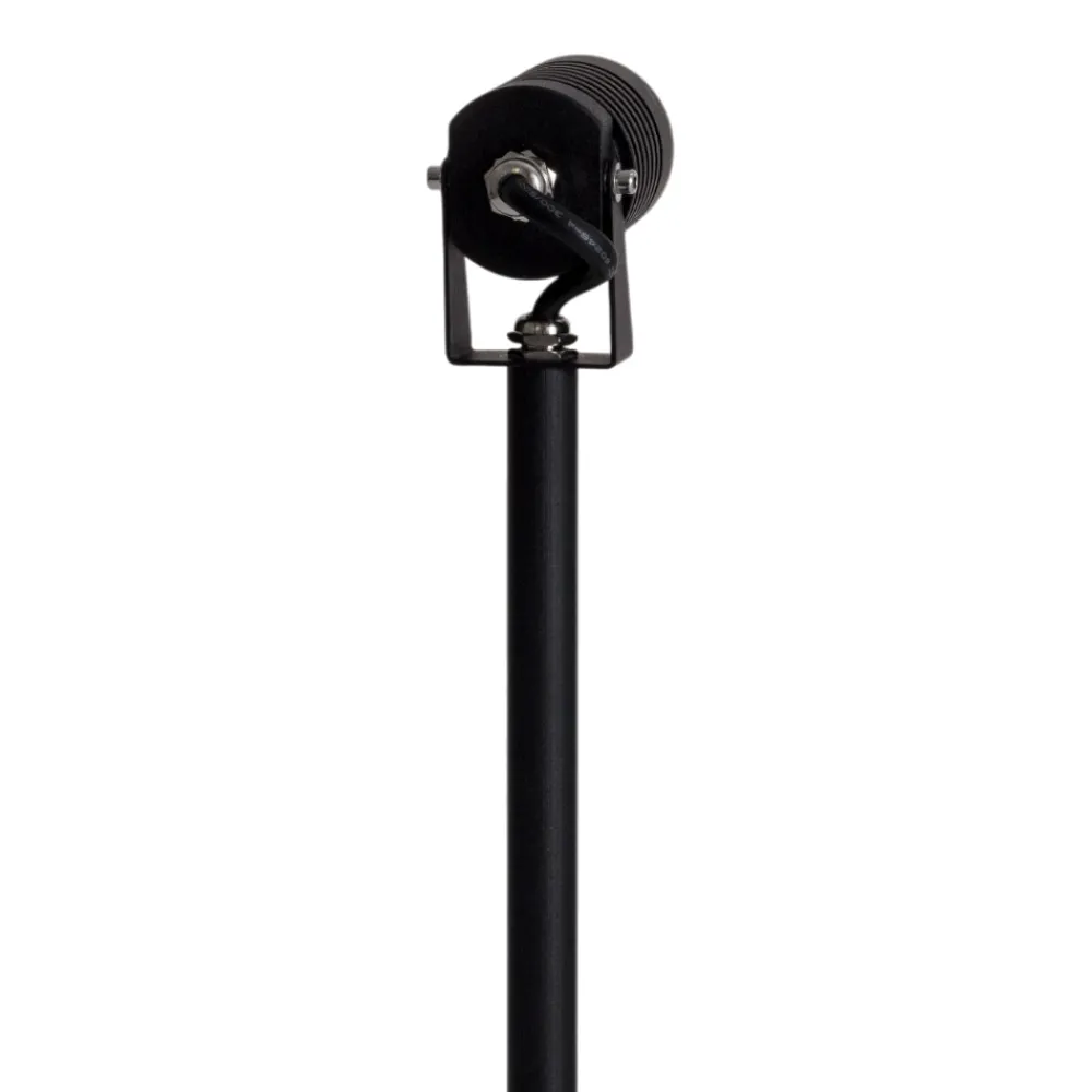 Lampioni Da Giardino-Selezionato da Mazzolaluce Lampione da giardino con faretto orientabile led 5w 3000k