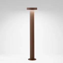 Lampioni Da Giardino-Perenz Illuminazione Lampione da giardino corten opaco led 12w 3000k h60 cm ip65