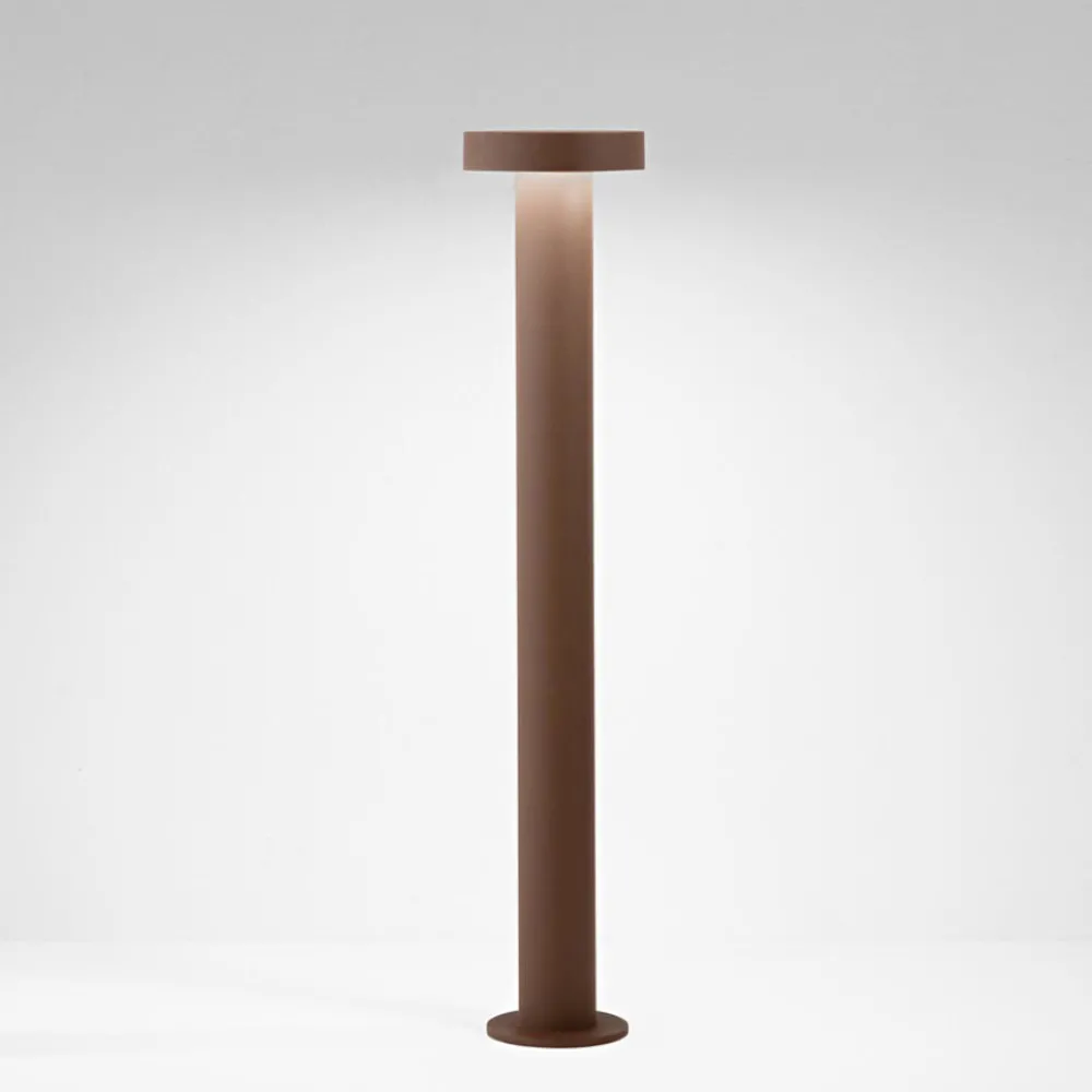 Lampioni Da Giardino-Perenz Illuminazione Lampione da giardino corten opaco led 12w 3000k h60 cm ip65