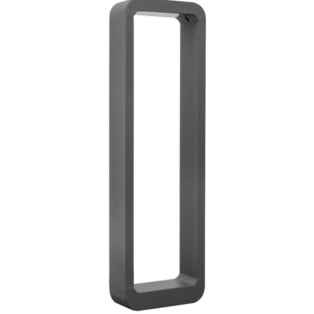 Lampioni Da Giardino-Selezionato da Mazzolaluce Lampione da giardino design moderno antracite led 6w 3000k