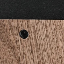 Lampioni Da Giardino-Selezionato da Mazzolaluce Lampione da giardino effetto legno con sensore crepuscolare interruttore