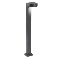 Lampioni Da Giardino-Gea Luce Lampione da giardino led 13w 4000k antracite ip65 h50 cm