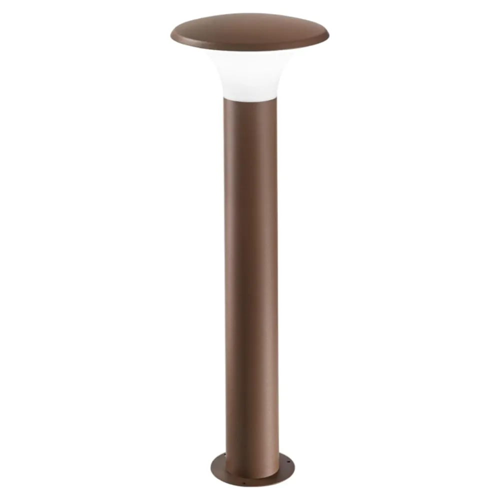 Lampioni Da Giardino-Gea Luce Lampione da giardino corten marrone moderno