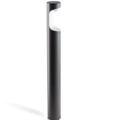 Lampioni Da Giardino-Selezionato da Mazzolaluce Lampione da giardino grafite moderno led 9w 4000k ip54