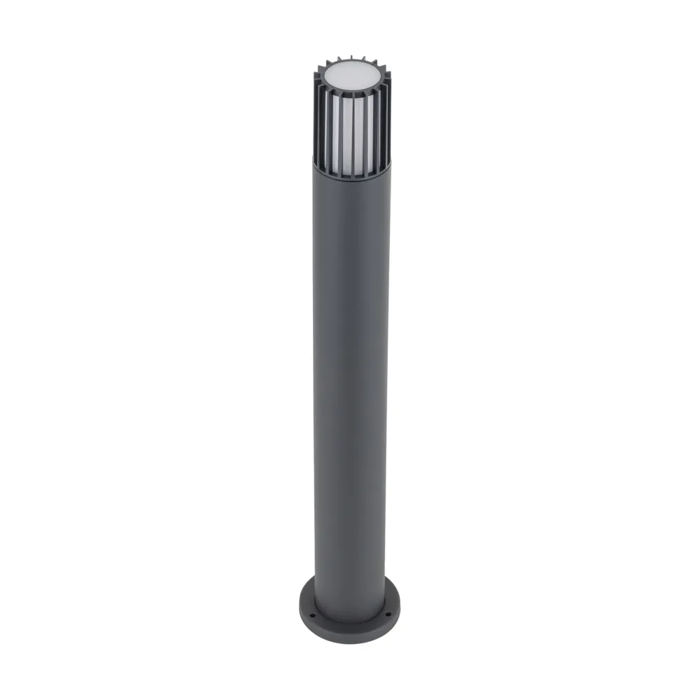 Lampioni Da Giardino-Selezionato da Mazzolaluce Lampione da giardino grigio antracite cilindro moderno e27 ip54