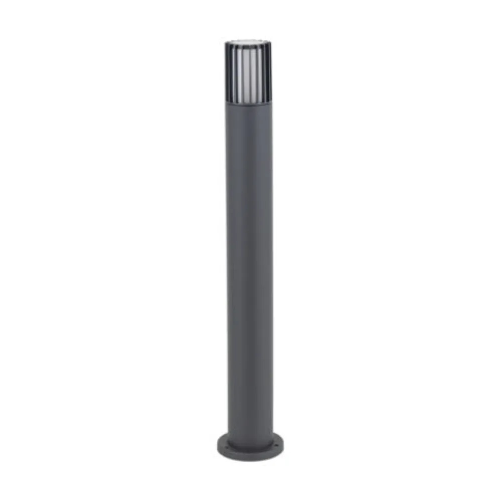 Lampioni Da Giardino-Selezionato da Mazzolaluce Lampione da giardino grigio antracite cilindro moderno e27 ip54