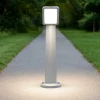 Lampioni Da Giardino-Top Light Lampione da giardino grigio anti ruggine 94cm trento