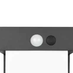 Lampioni Da Giardino-Selezionato da Mazzolaluce Lampione da giardino ibrido luce solare led con sensore di movimento crepuscolare