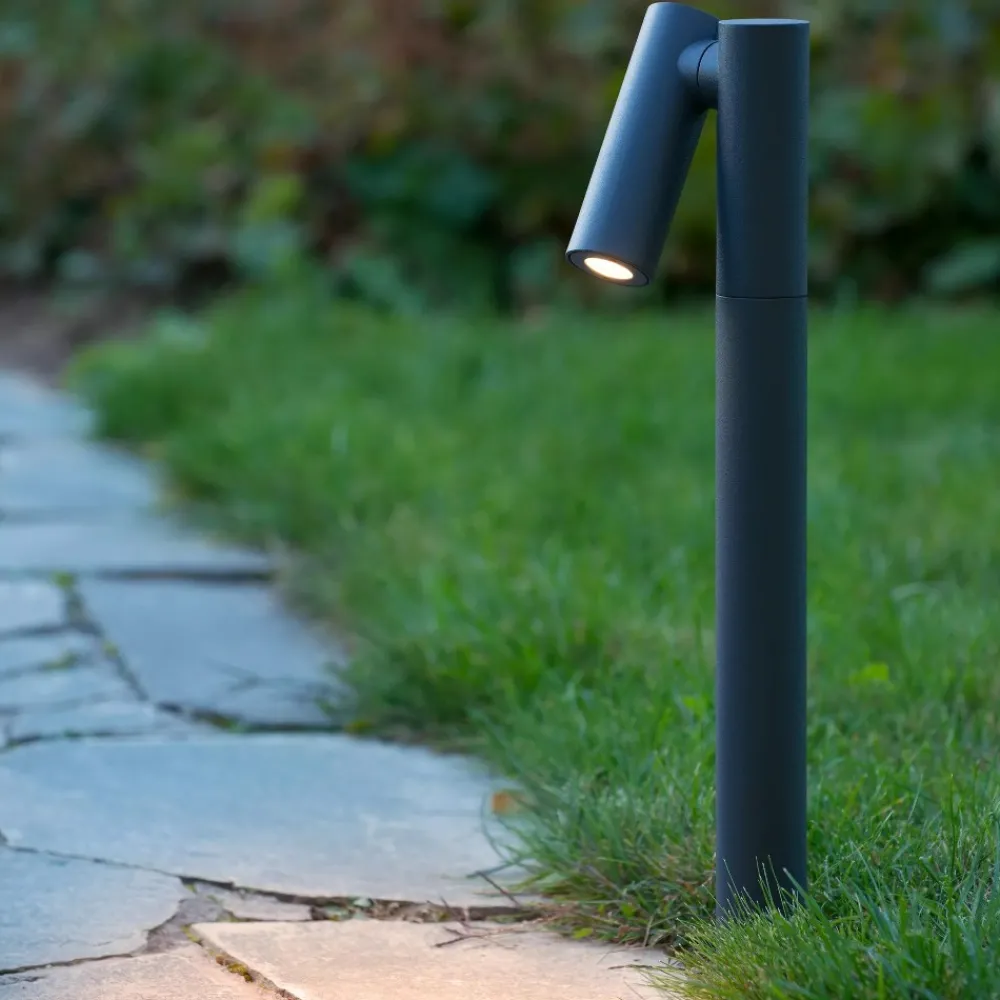 Lampioni Da Giardino-Selezionato da Mazzolaluce Lampione da giardino ip65 led 5w 3000k con spot luce orientabile